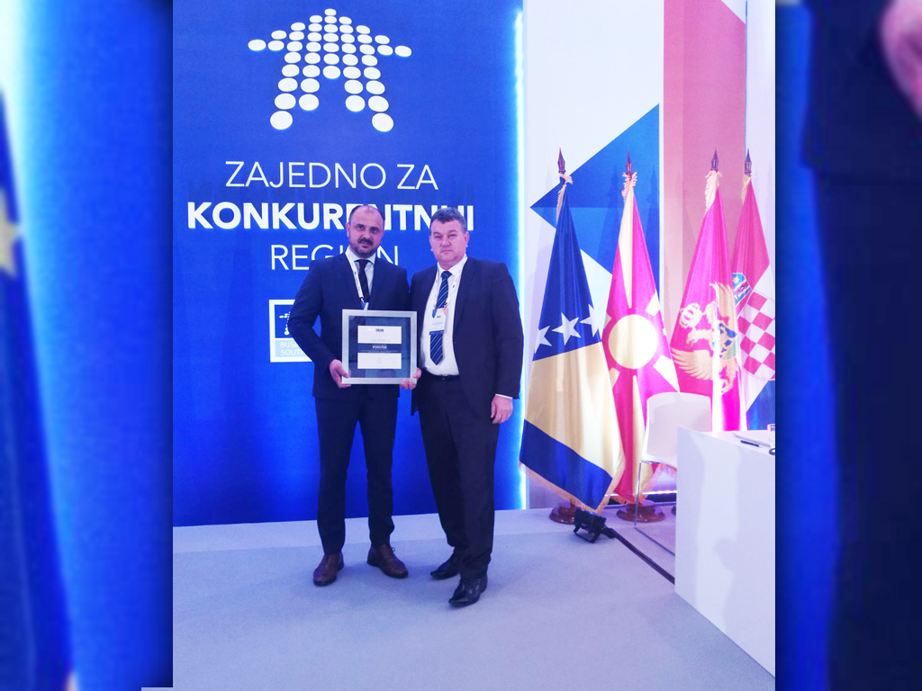 Svečana ceremonija dodjele certifikata za BFC SEE općine i gradove ”Zajedno za konkurentniju regiju”