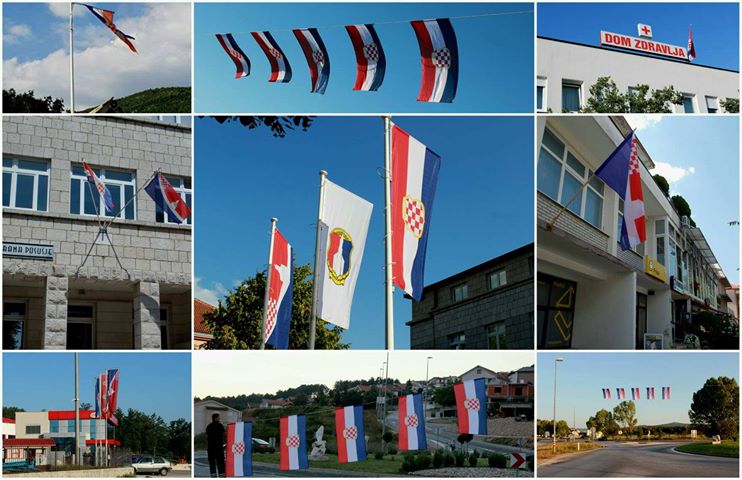 Posušje ukrašeno zastavama ususret Dana Općine