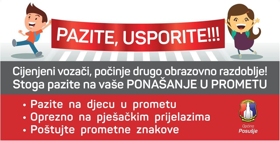 Pazite na djecu u prometu!