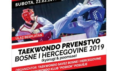 PRVENSTVO BOSNE I HERCEGOVINE U TAEKWONDOU