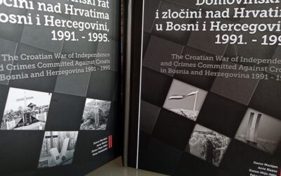 Najava predstavljanja knjige “Domovinski rati i zločini nad Hrvatima u Bosni i Hercegovini, 1991.-1995.”