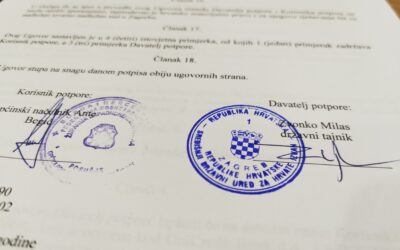 Potpisan ugovor za proširenje pomoćnog terena na Mokrom Docu vrijednog 840.000 kuna