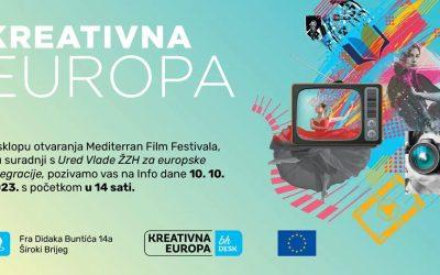 INFO DAN PROGRAMA “KREATIVNA EUROPA”